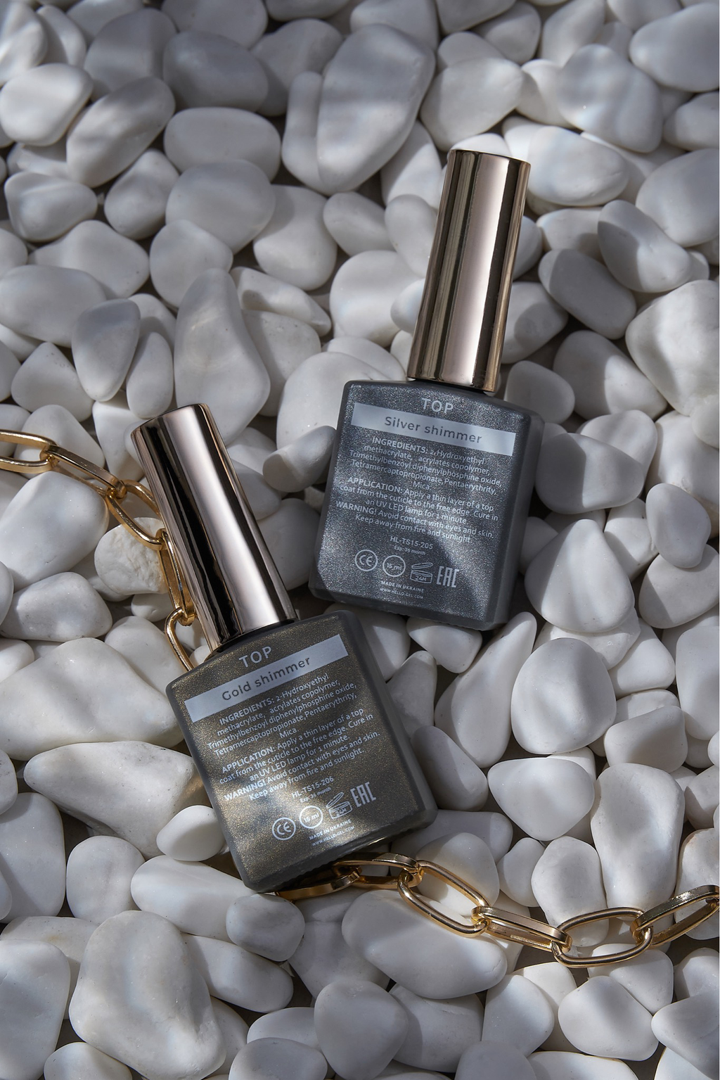 HEYLOVE | Topcoat - Gold Shimmer