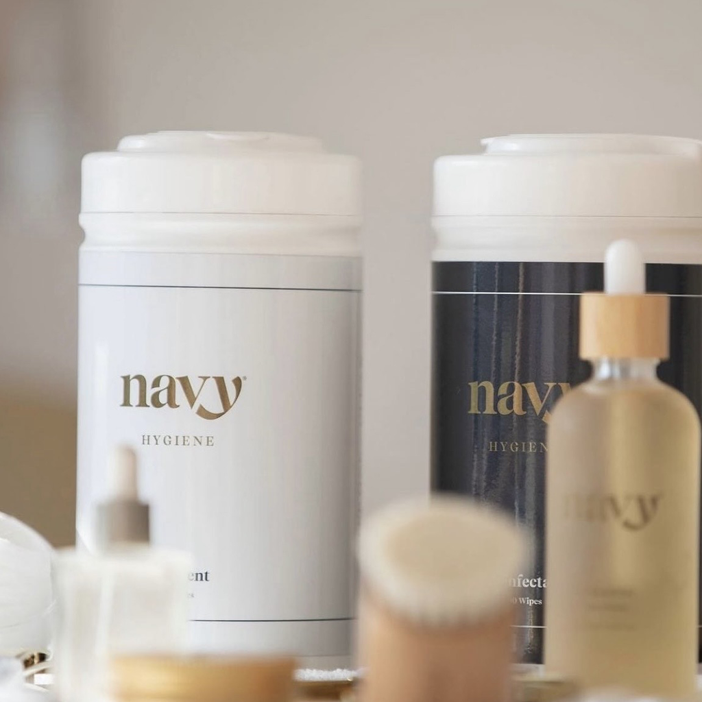 Navy | Hygiene Wipe - Step 1