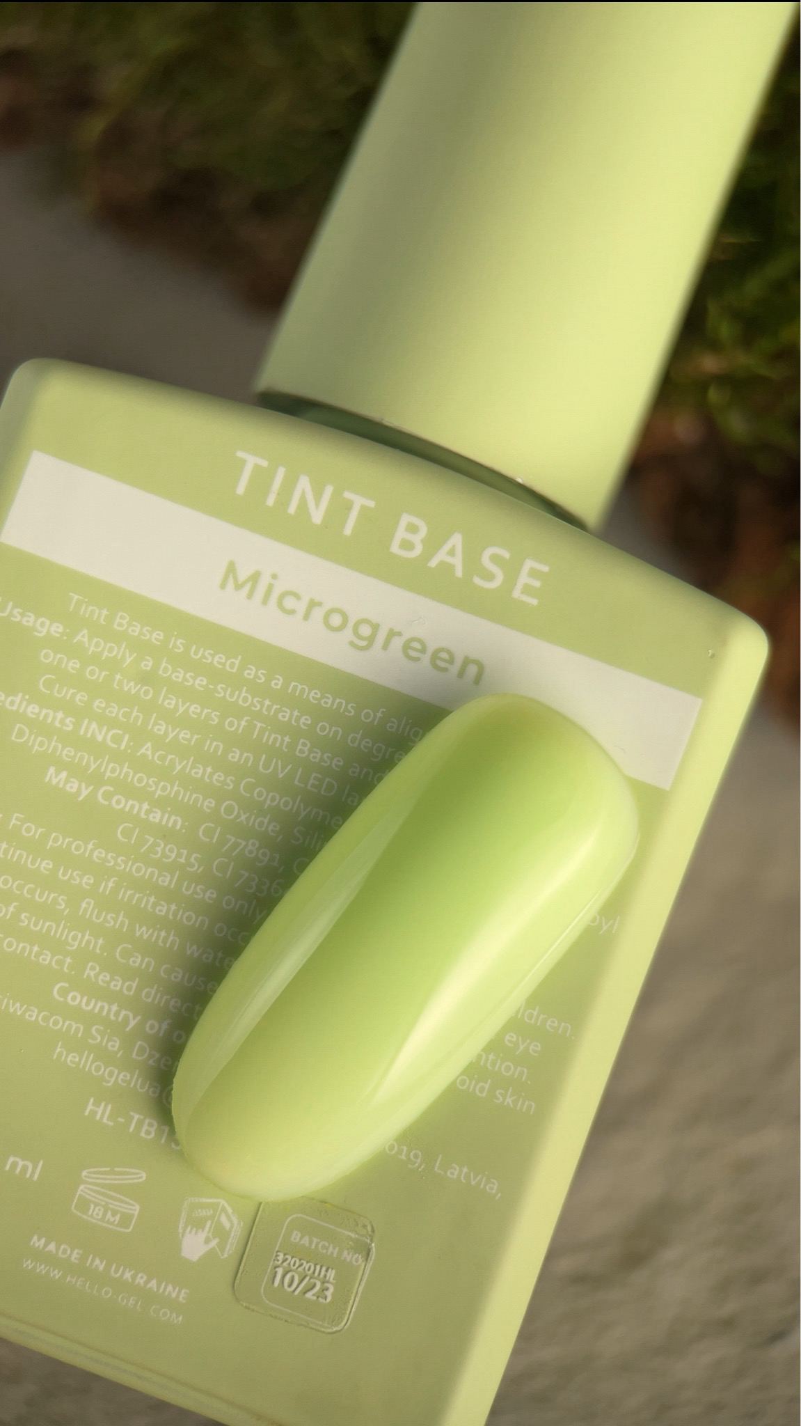 HEYLOVE | Tint Base - Microgreen