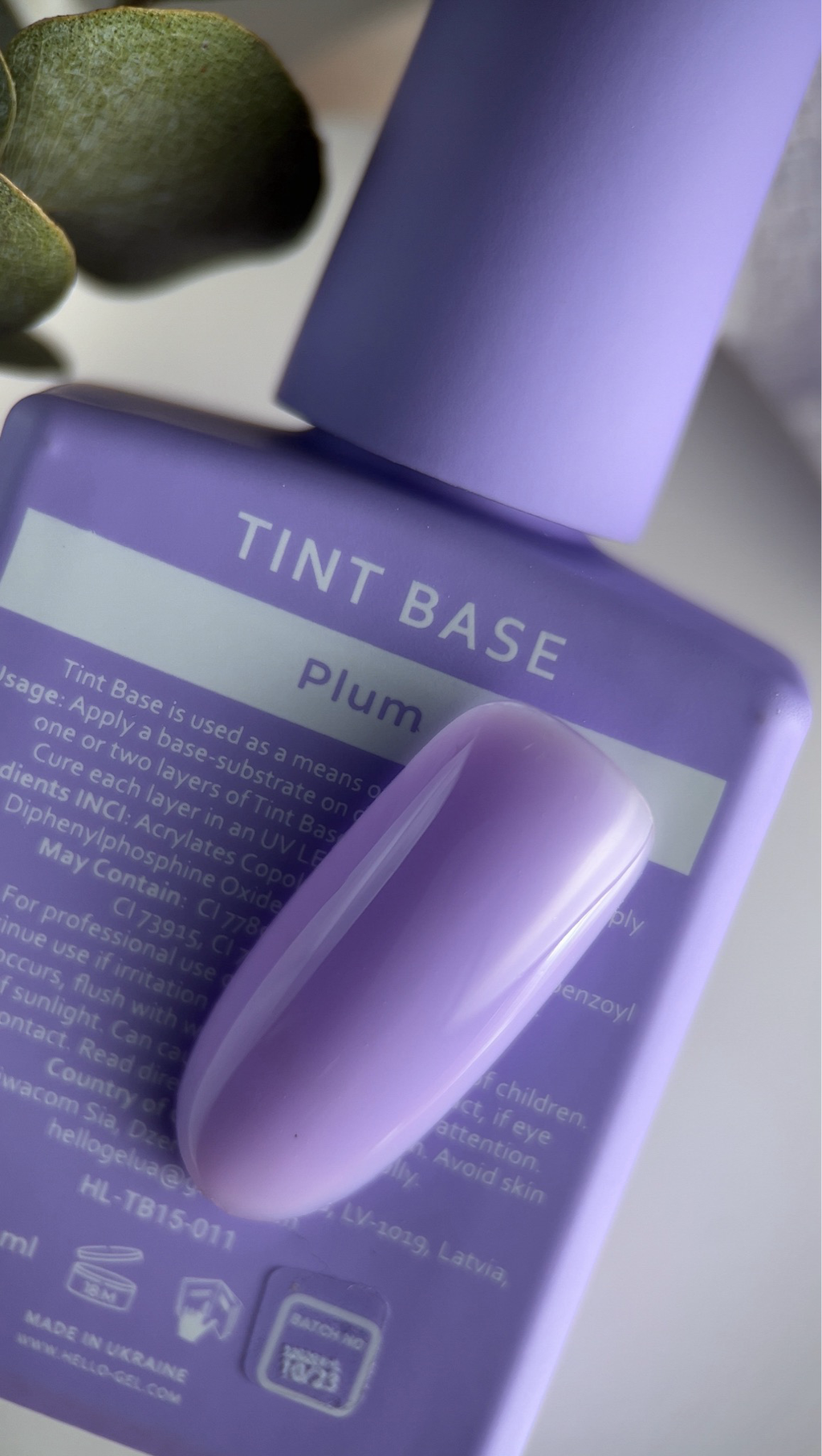 HEYLOVE | Tint Base - Plum