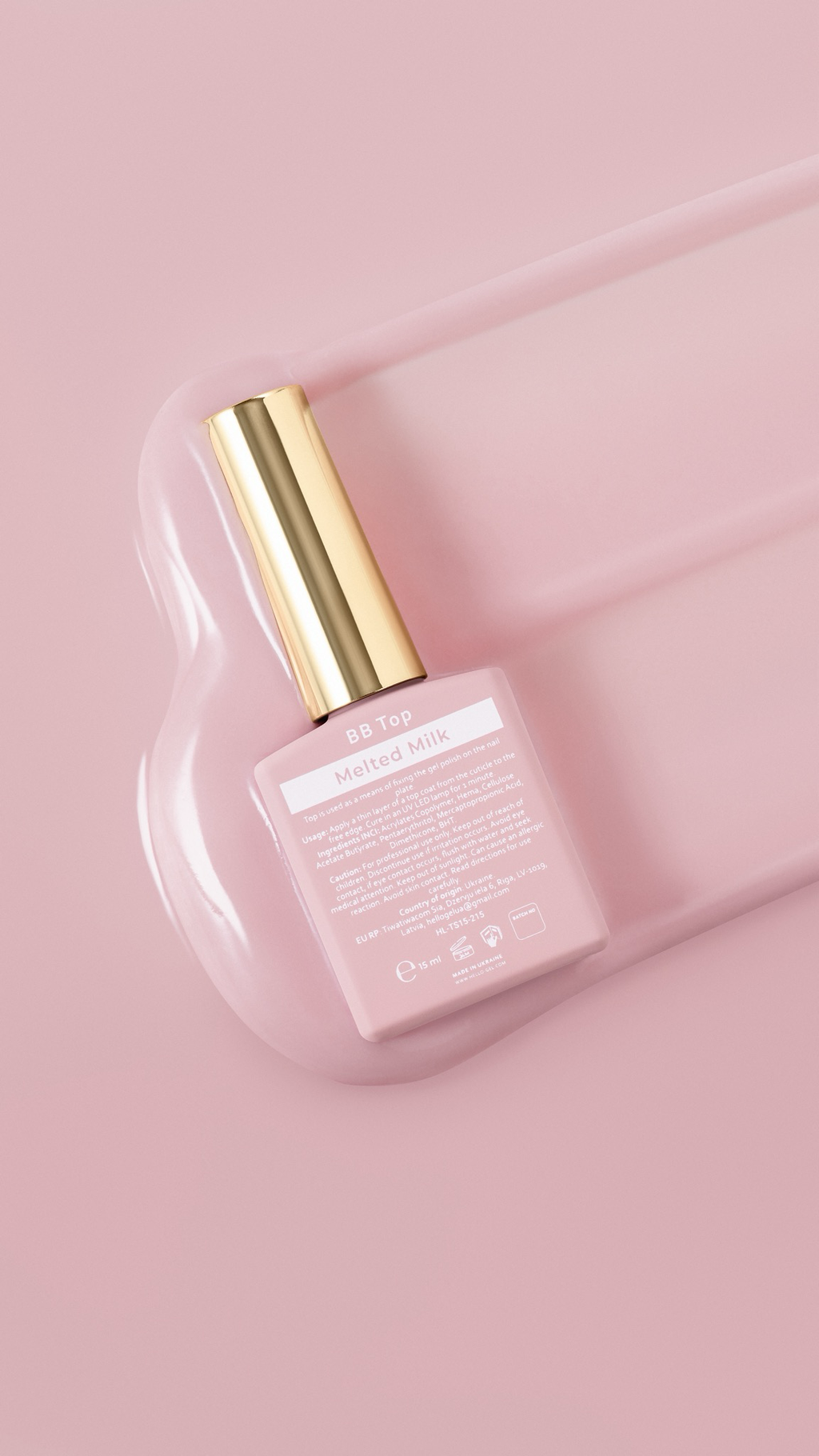 HEYLOVE | BB Topcoat - Melted Milk