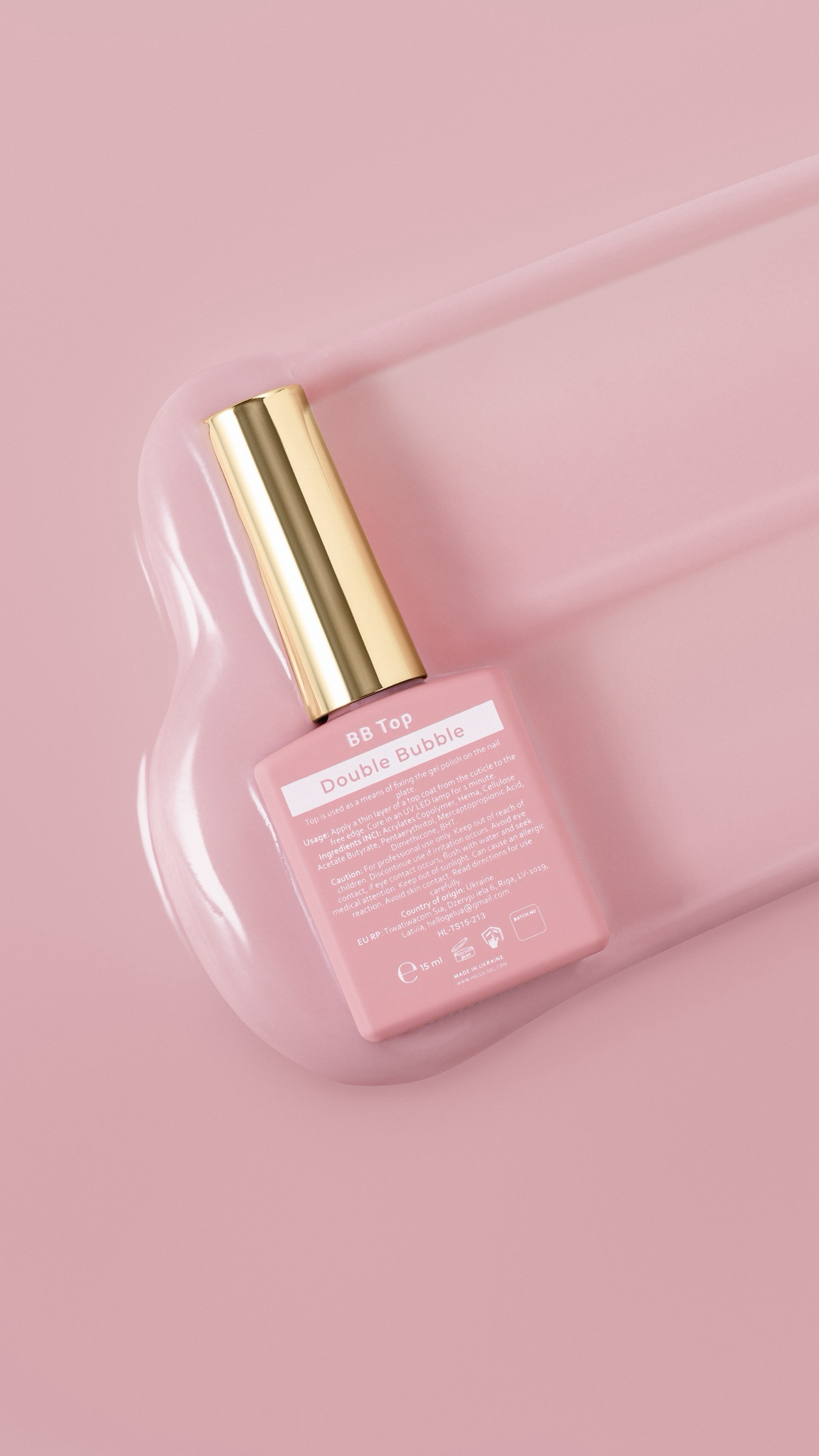 HEYLOVE | BB Topcoat - Double Bubble