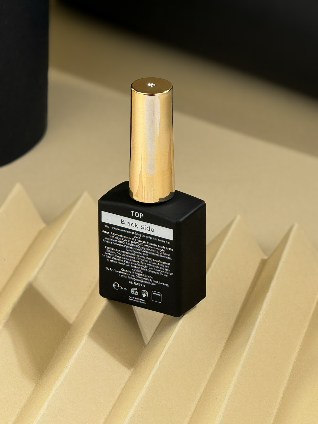 HEYLOVE | BB Topcoat - Black Side