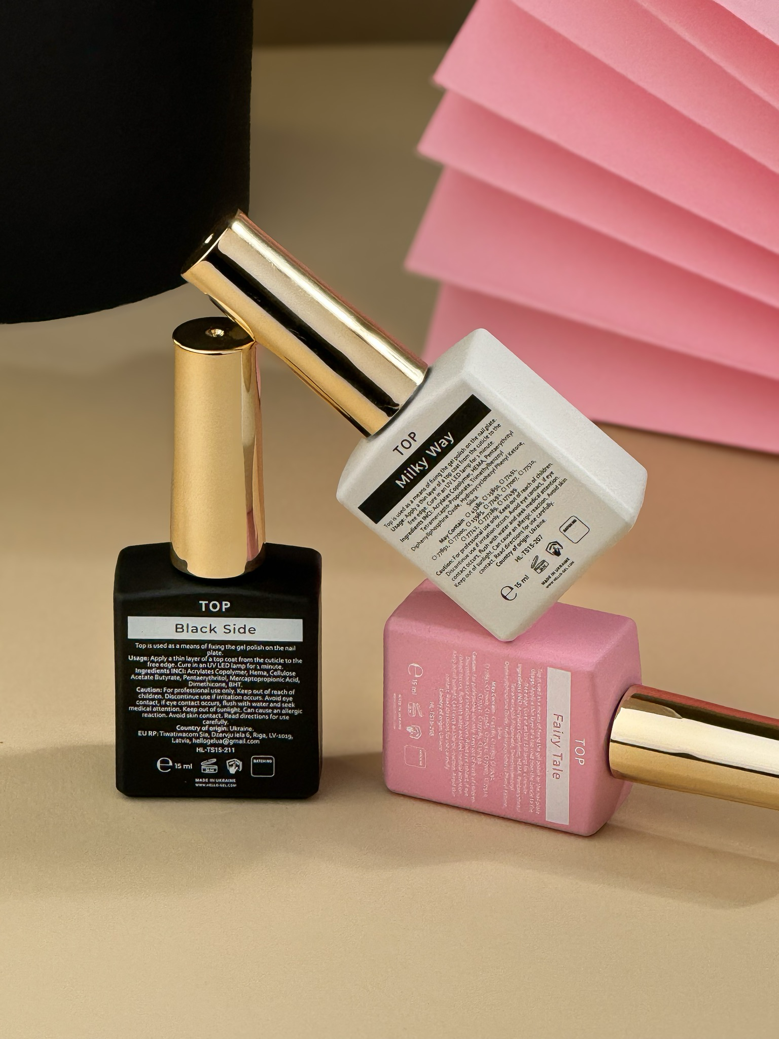 HEYLOVE | BB Topcoat - Black Side