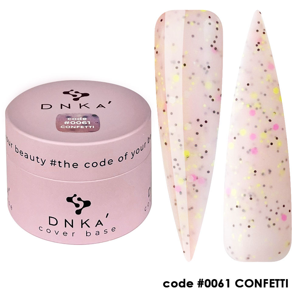 DNKa | Coverbase 30ml #0061 Confetti