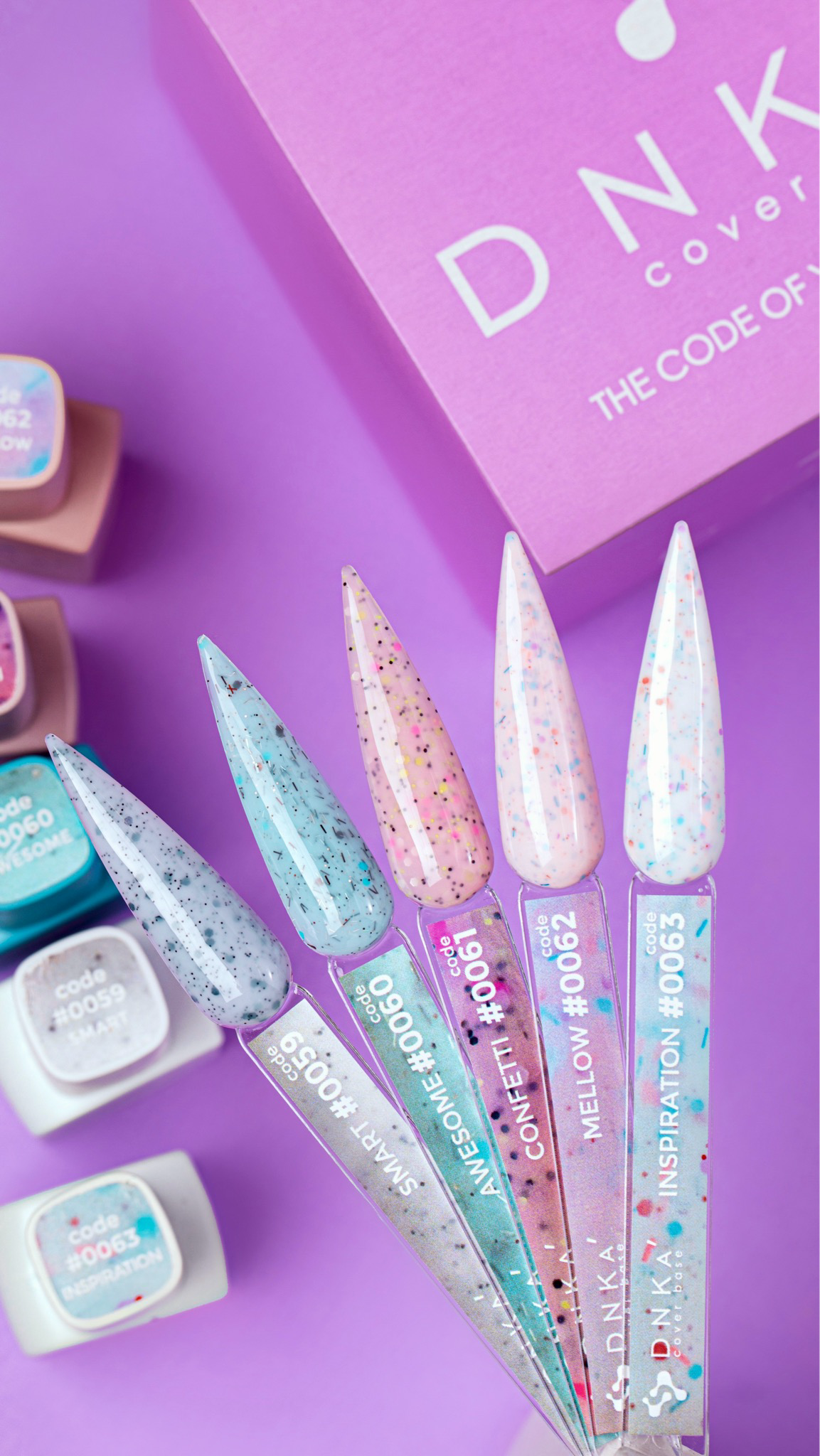 DNKa | Coverbase 12ml #0061 Confetti