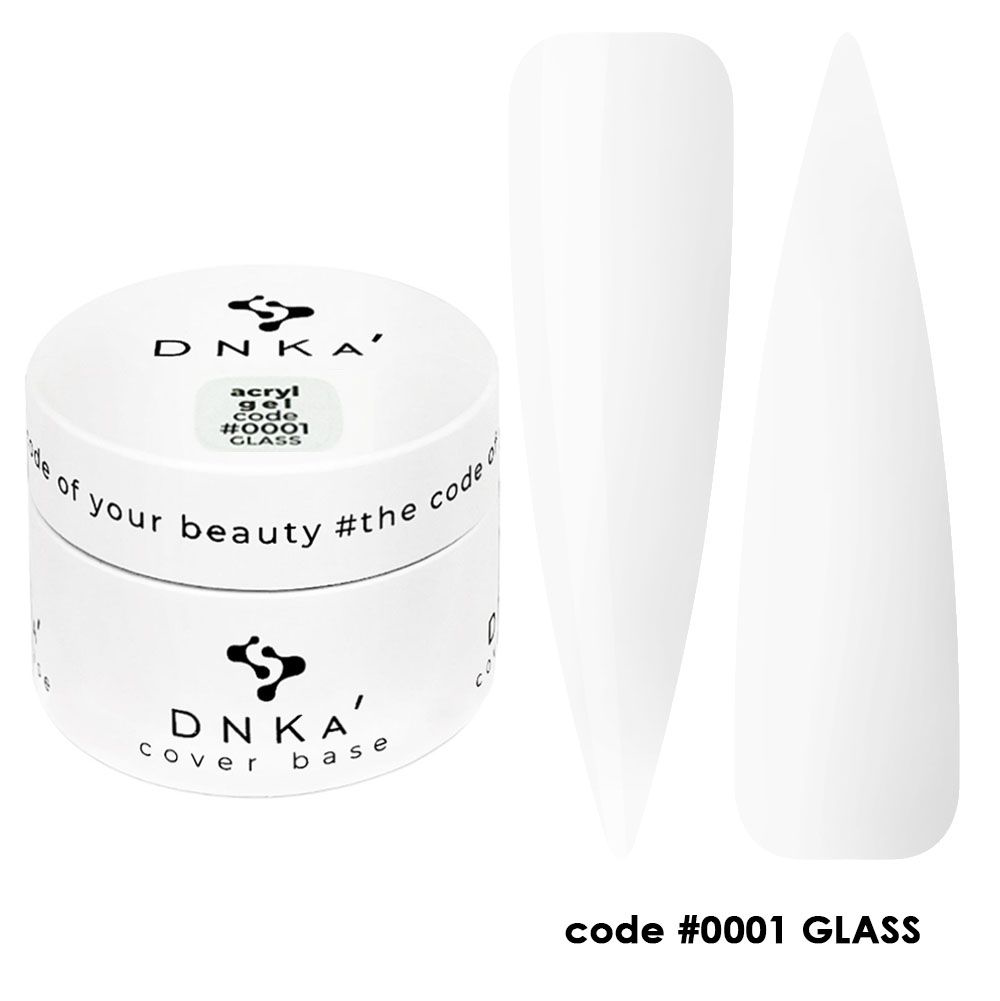 DNKa' | Acrygel Tube #0001 Glass