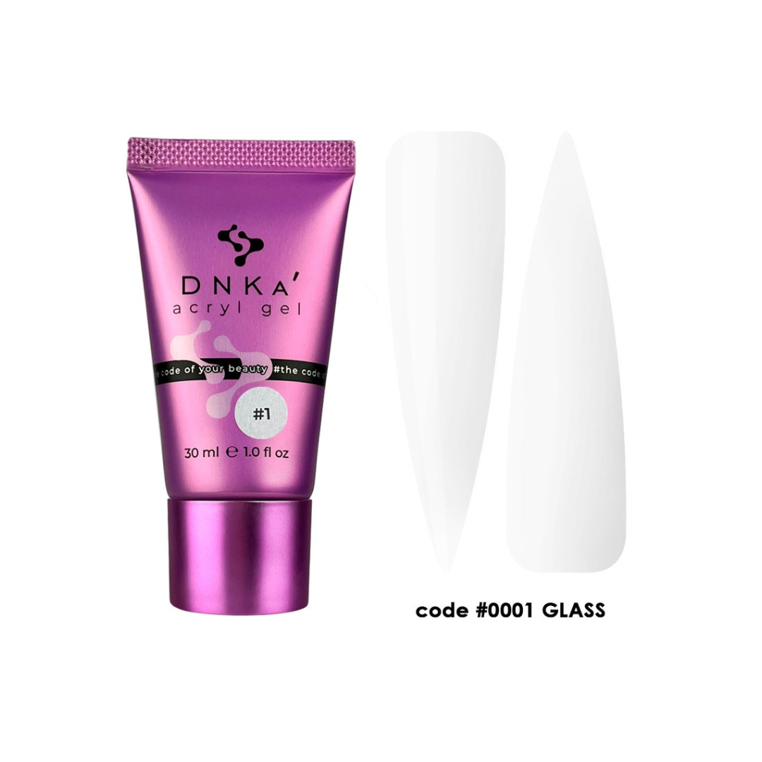 DNKa' | Acrygel Tube #0001 Glass