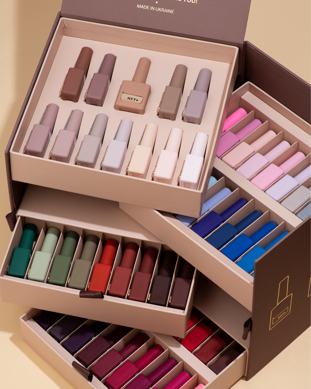 HEYLOVE | Gelpolish - The Vault Box 66pcs