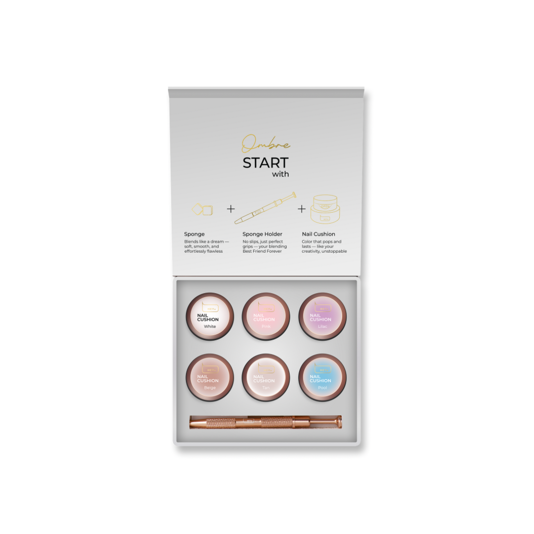 HEYLOVE | Nail Cushion Set White