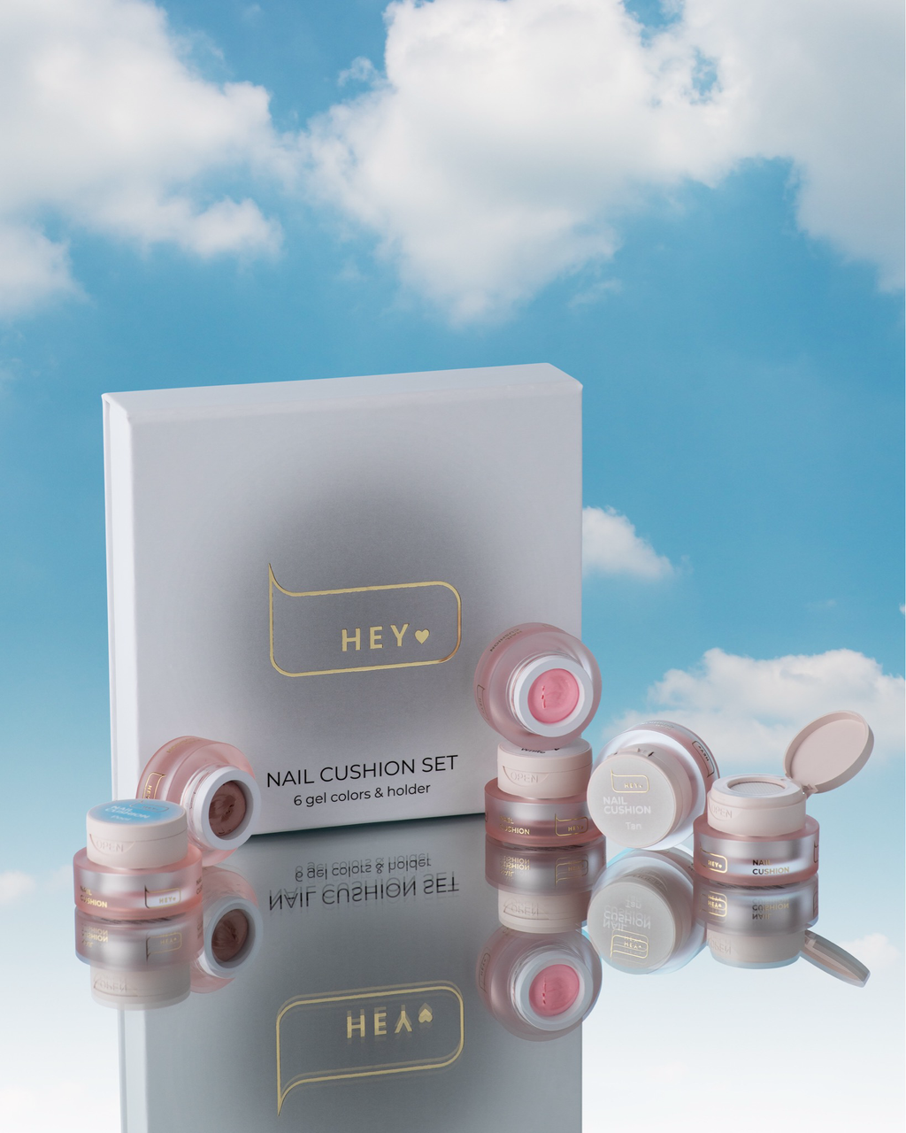 HEYLOVE | Nail Cushion Set White