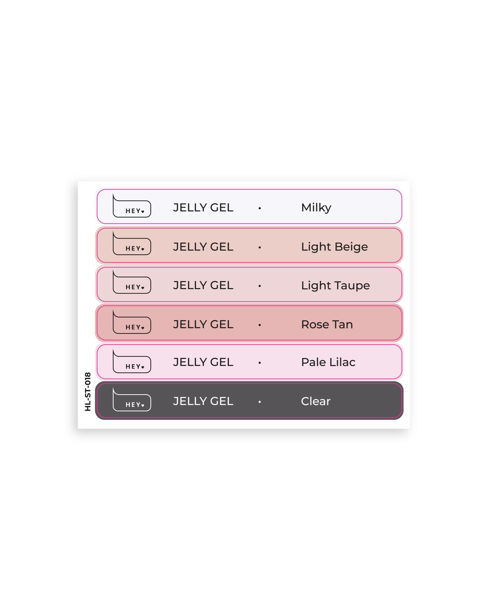 HEYLOVE - Pop Stickers (Jelly Gel)