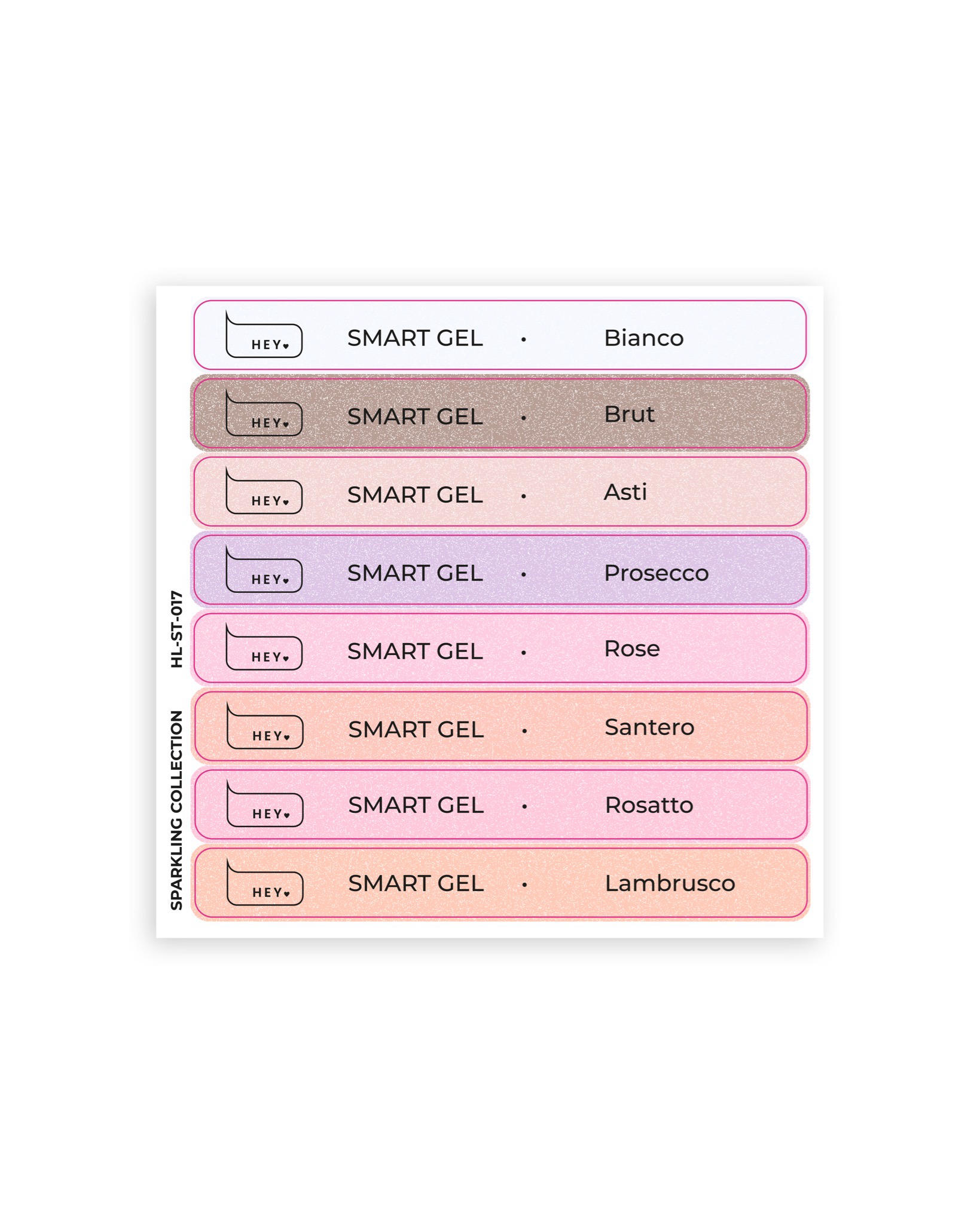 HEYLOVE - Pop Stickers (Smart Gel - Sparkling Wine)