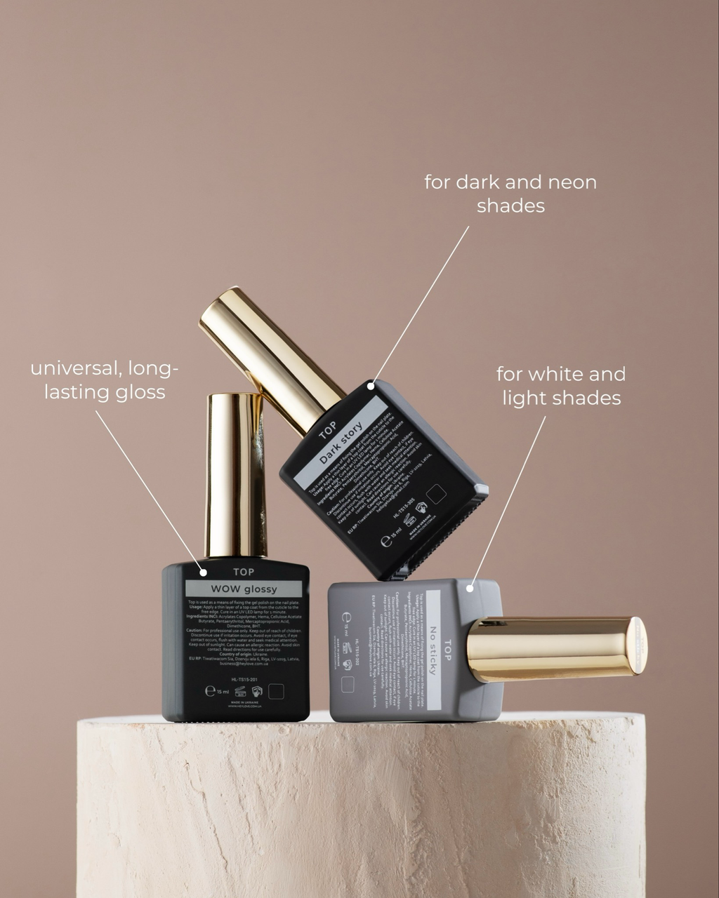 HEYLOVE | Topcoat - Wow Glossy