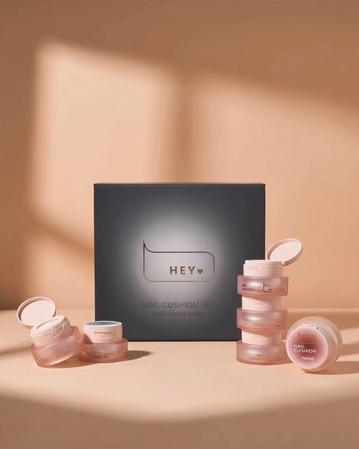 HEYLOVE | Nail Cushion Set Graphite