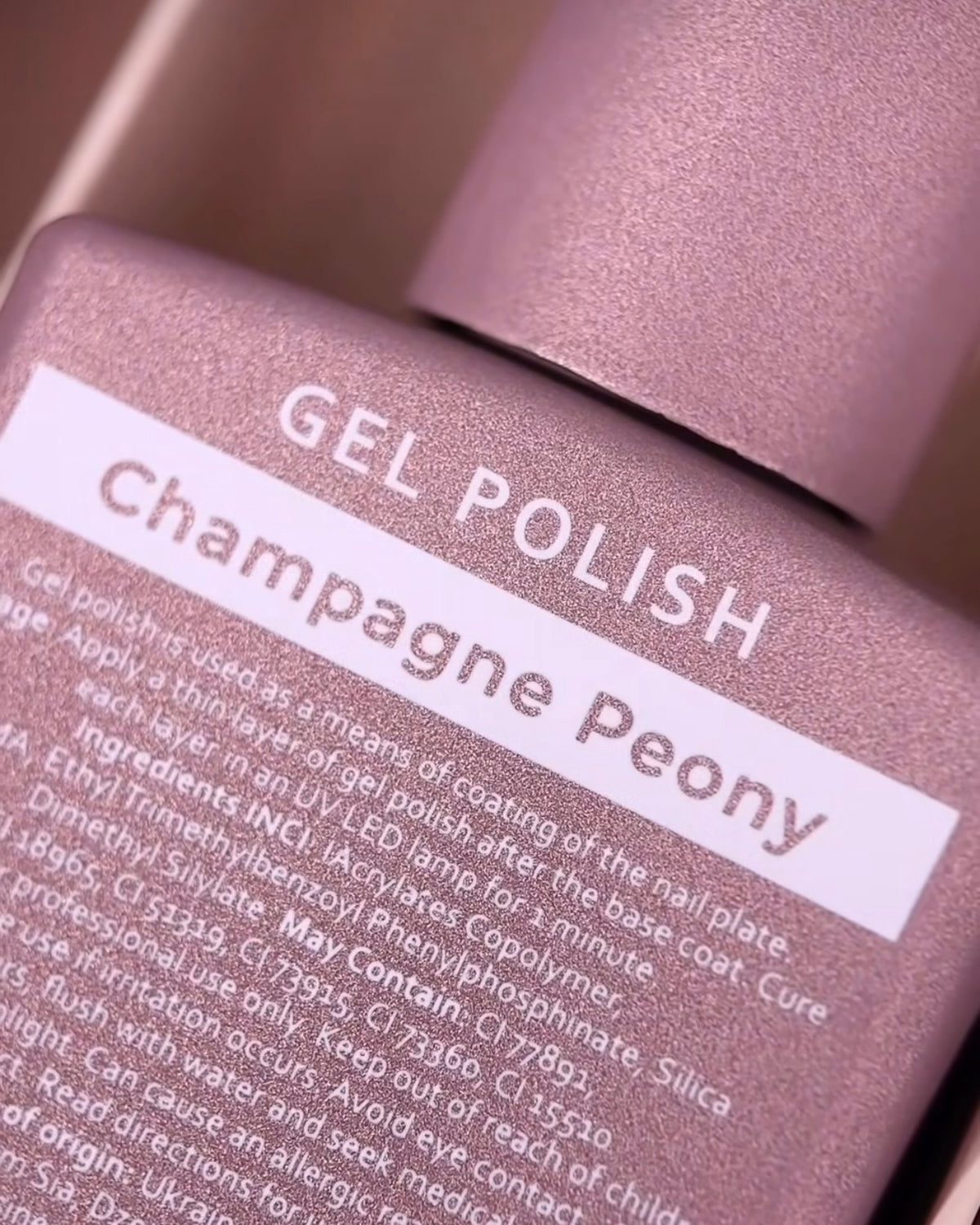 HEYLOVE | Gelpolish - Champagne Peony