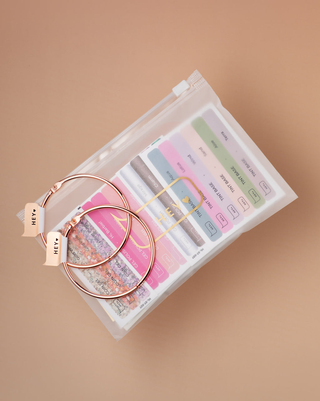 HEYLOVE - Pop Stickers & Pop Ring