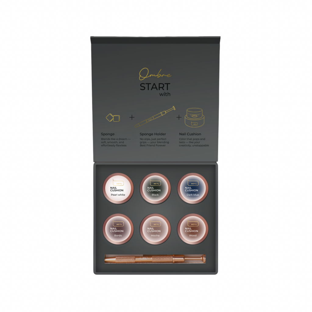 HEYLOVE | Nail Cushion Set Graphite