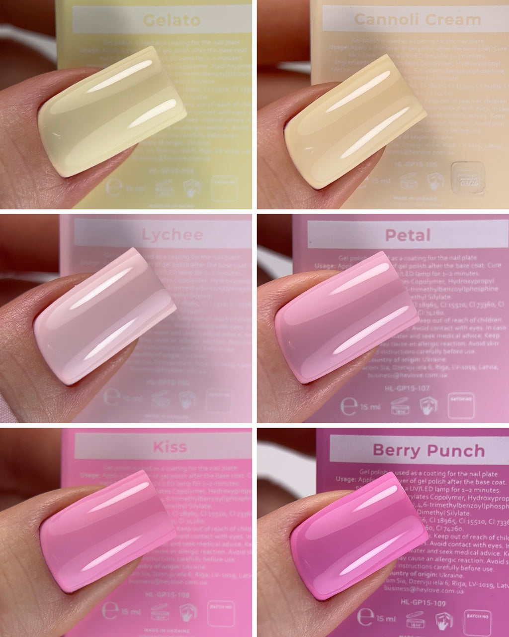 HEYLOVE | Gelpolish - Cannoli Cream