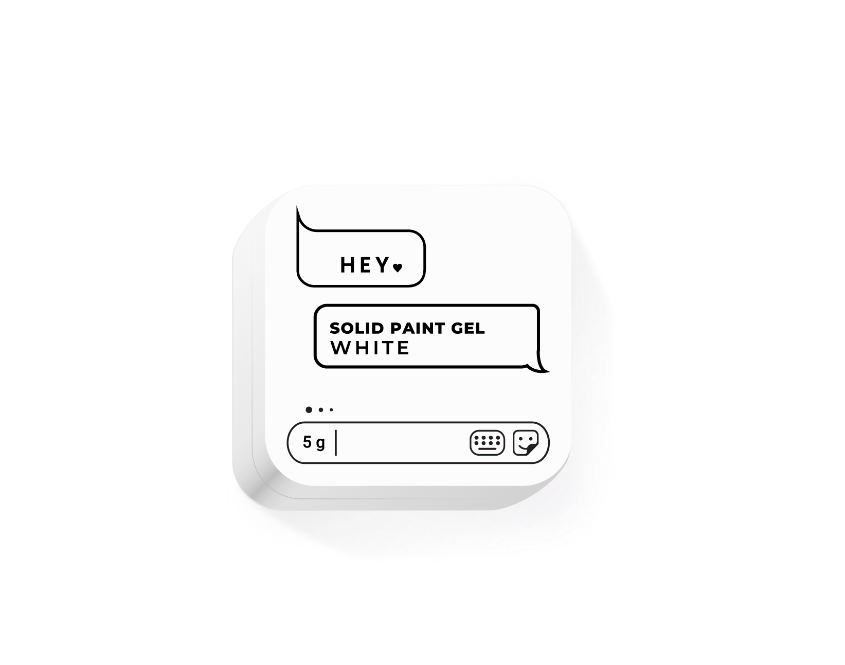 HEYLOVE | Solid Paint Gel - White