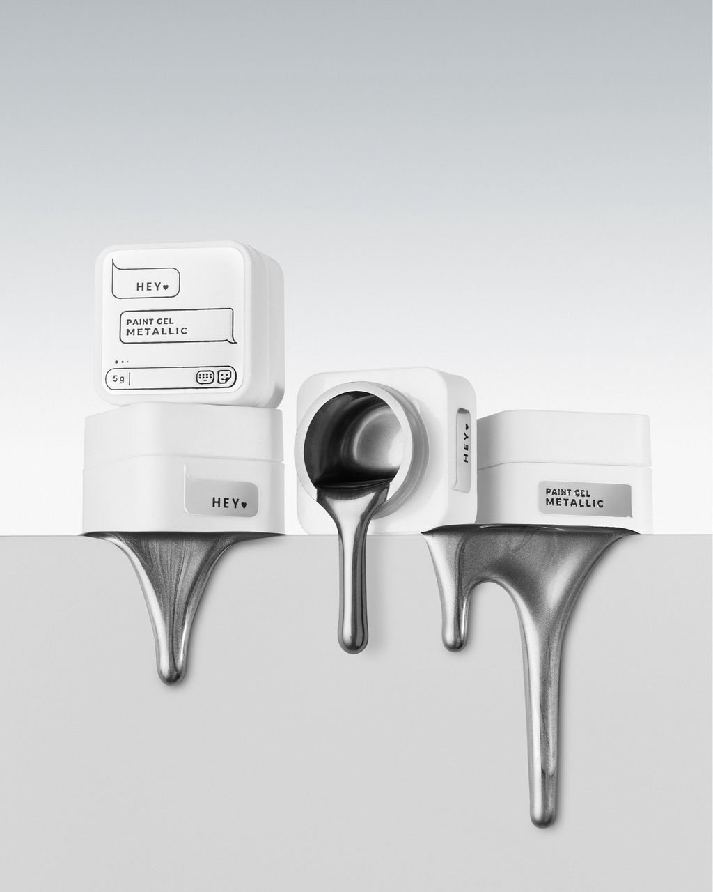 HEYLOVE | Solid Paint Gel - Metallic