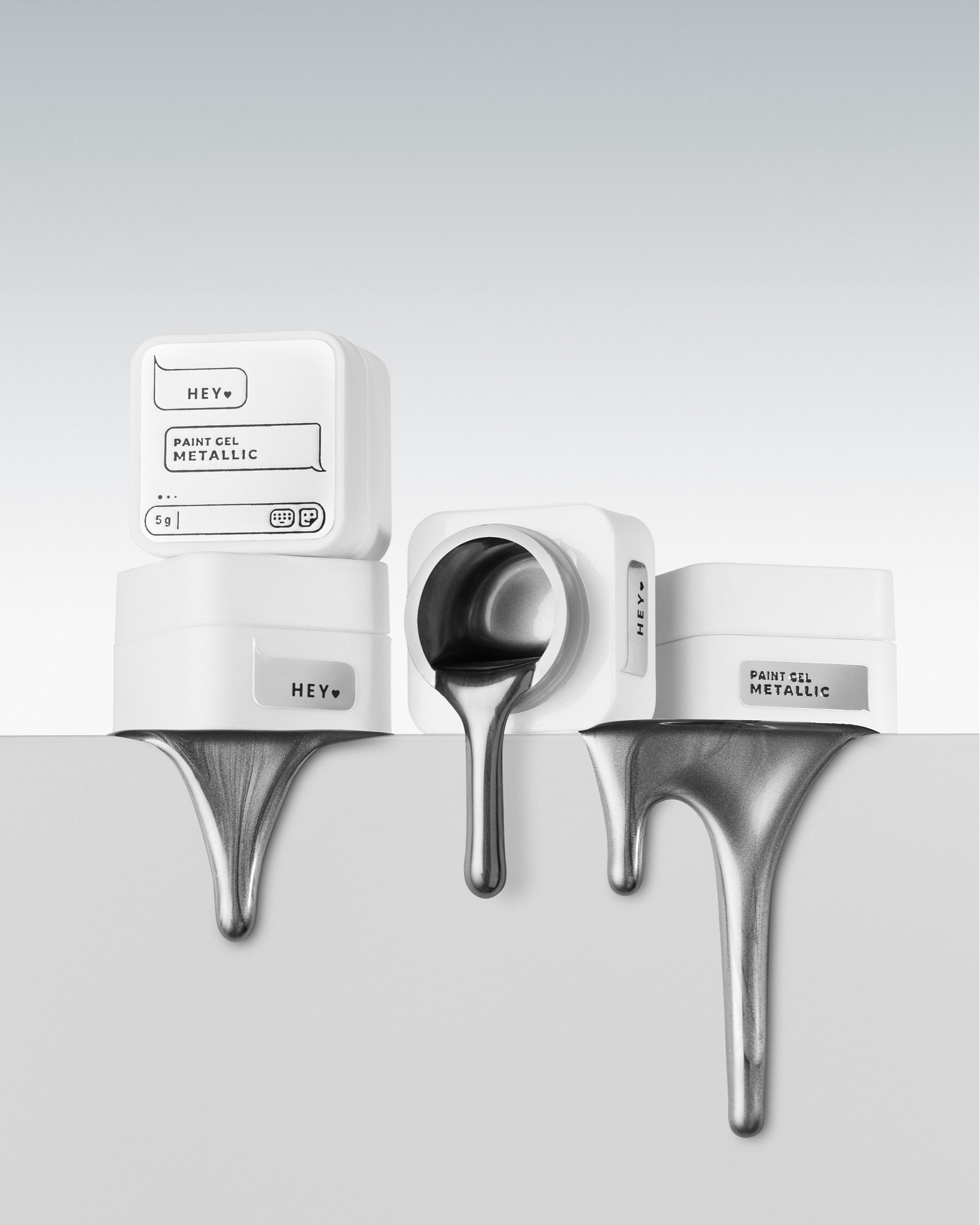 HEYLOVE | Solid Paint Gel - Metallic