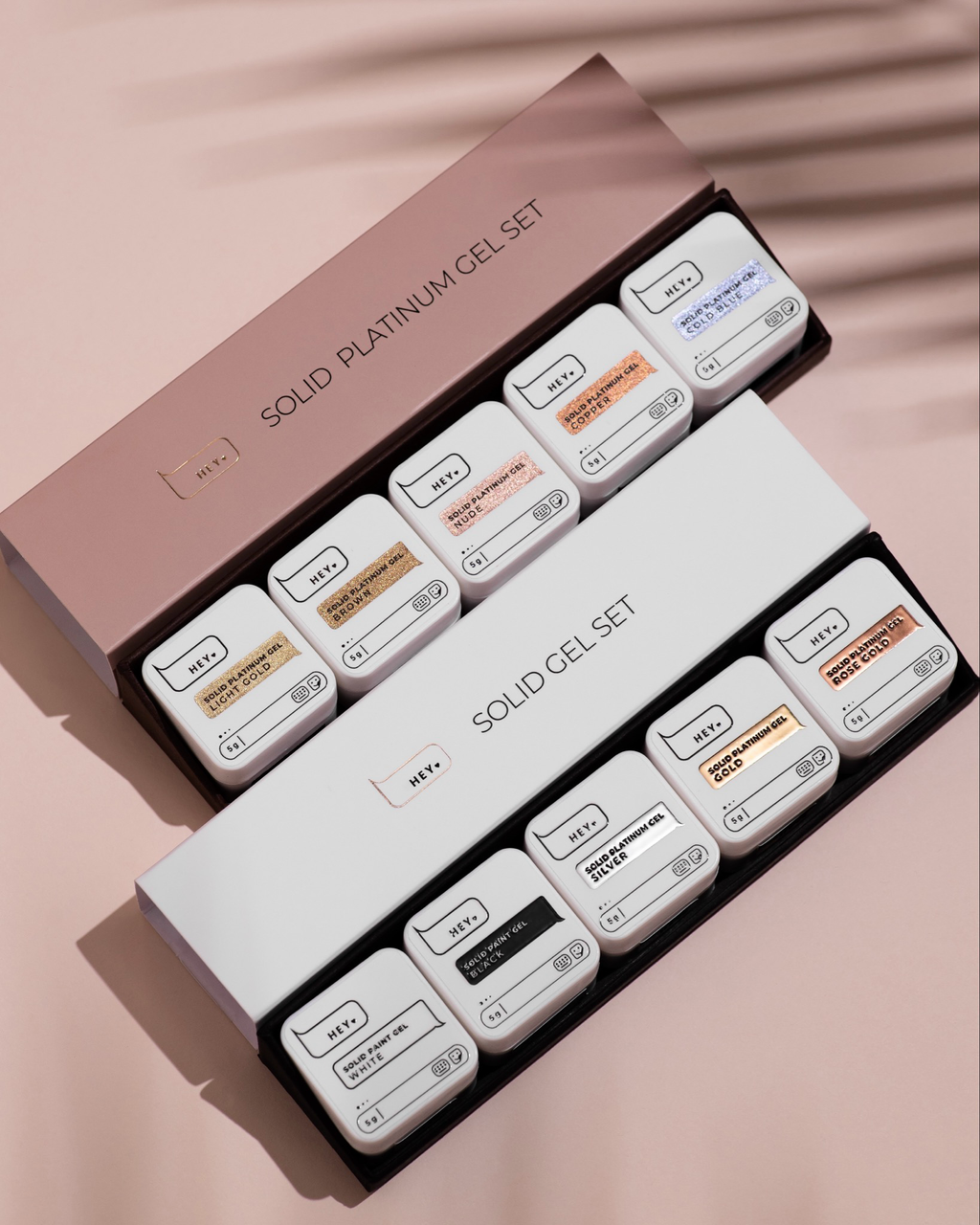 HEYLOVE | Solid Platinum Gel - Brown