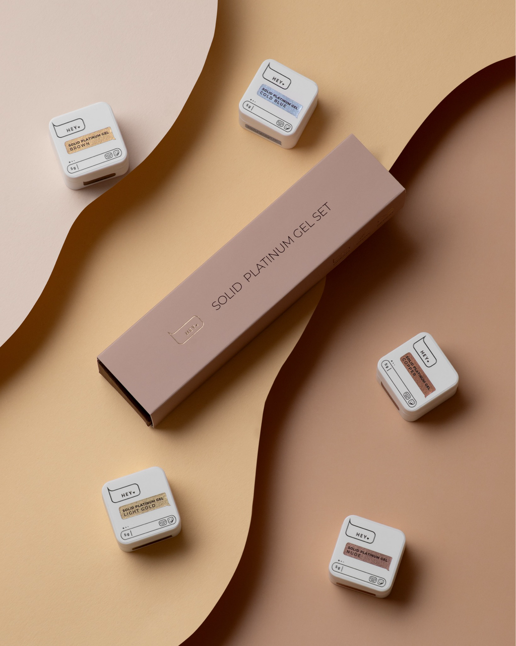 HEYLOVE | Solid Platinum Gel - Cold Blue