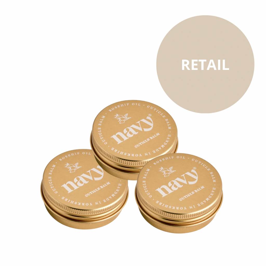 Navy | Retail Pack - Cuticle Balm 30ml x3