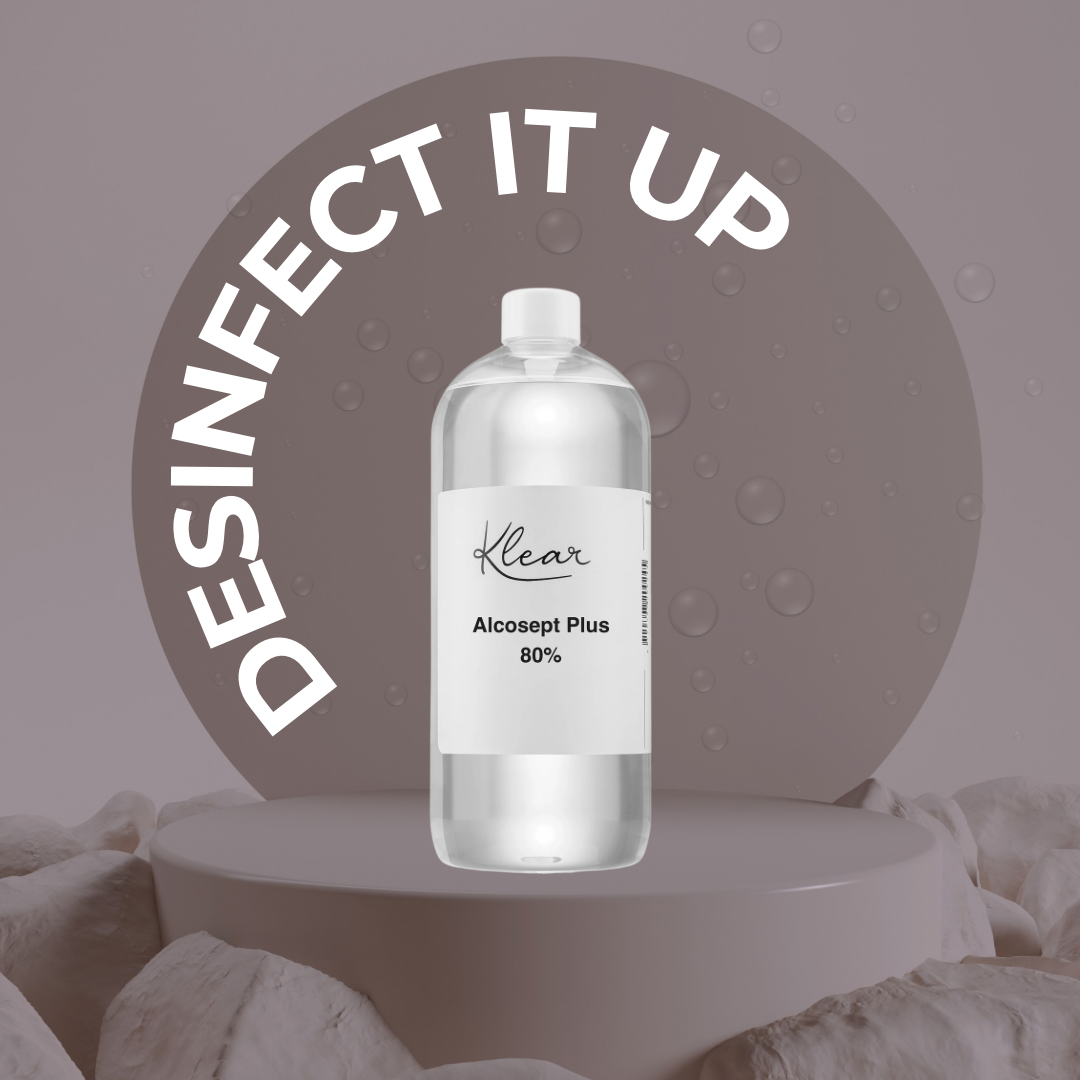 Klear | Alcosept Plus 80% V/V Gedenatureerd - 1000ml