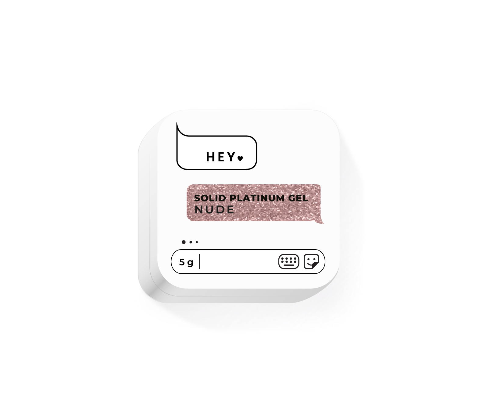 HEYLOVE | Solid Platinum Gel - Nude