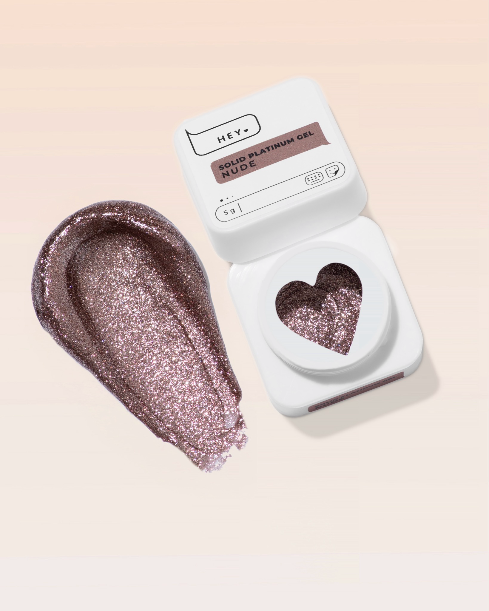 HEYLOVE | Solid Platinum Gel - Nude