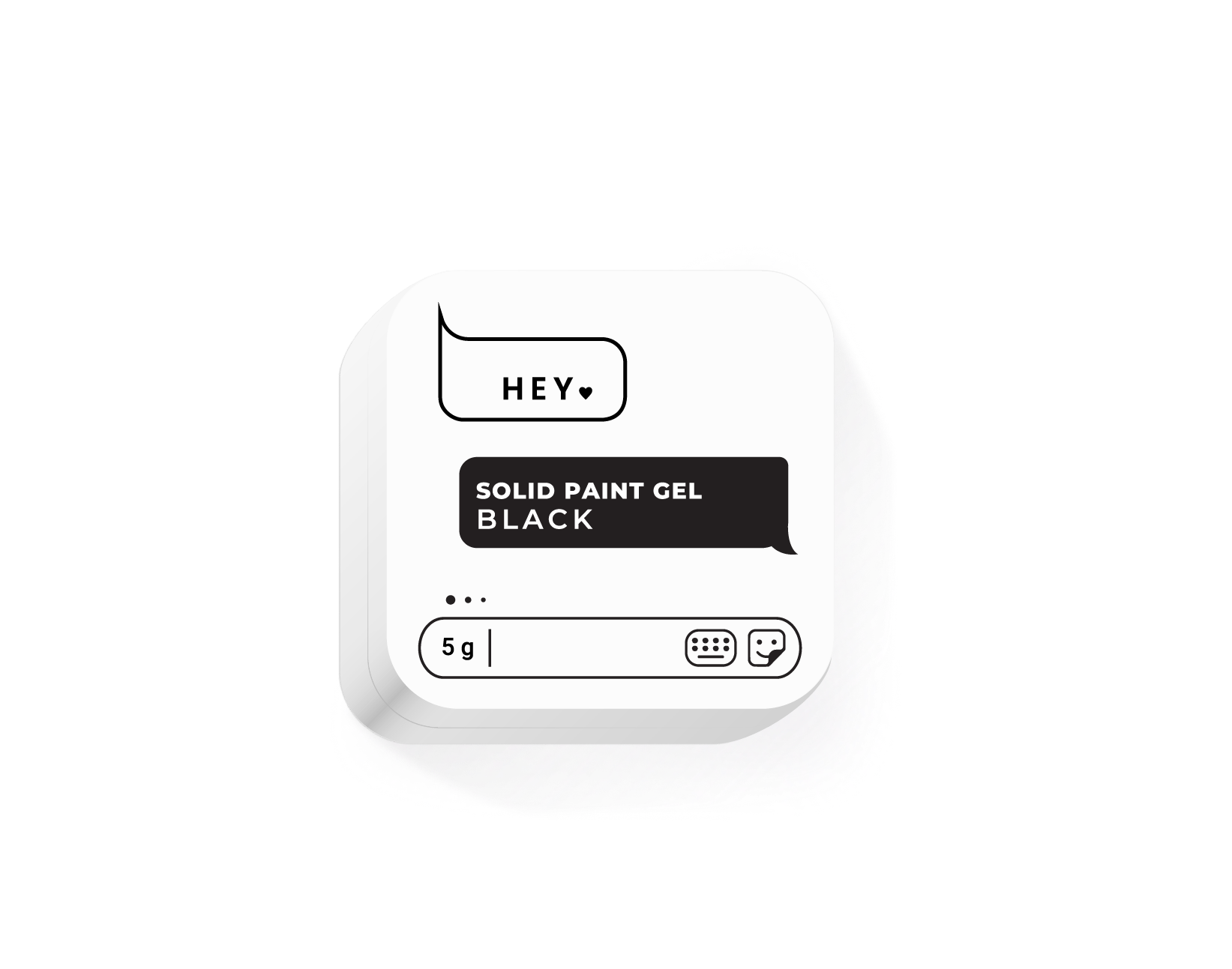 HEYLOVE | Solid Paint Gel - Black