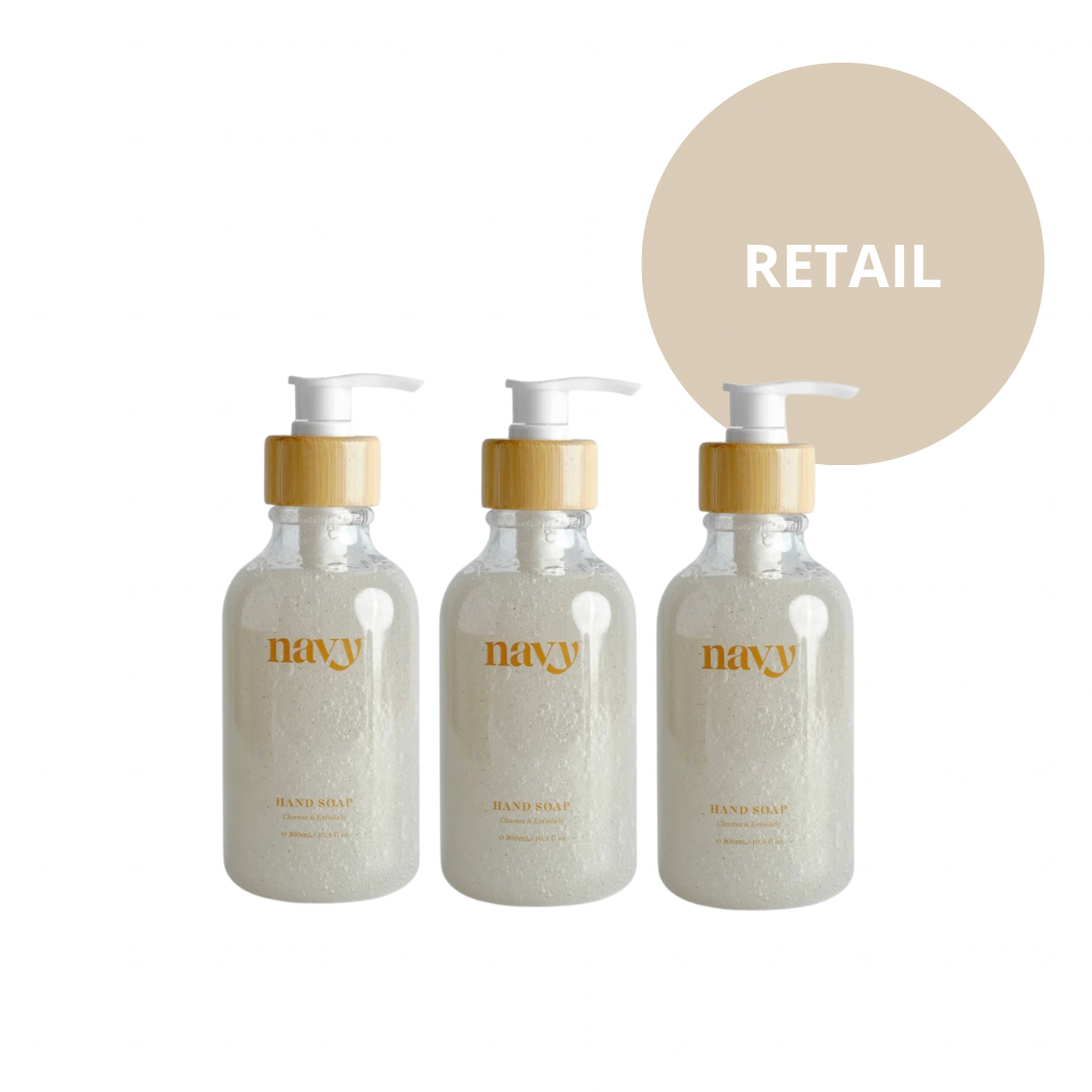 Navy | Retail Pack - Hand Soap x3