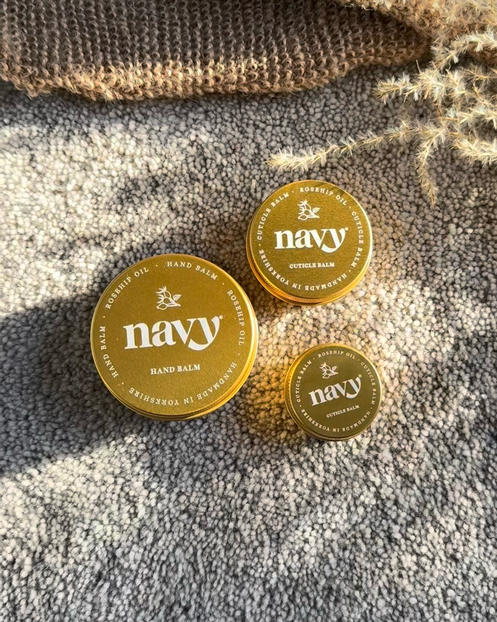 Navy | Retail Pack - Cuticle Balm 30ml x3