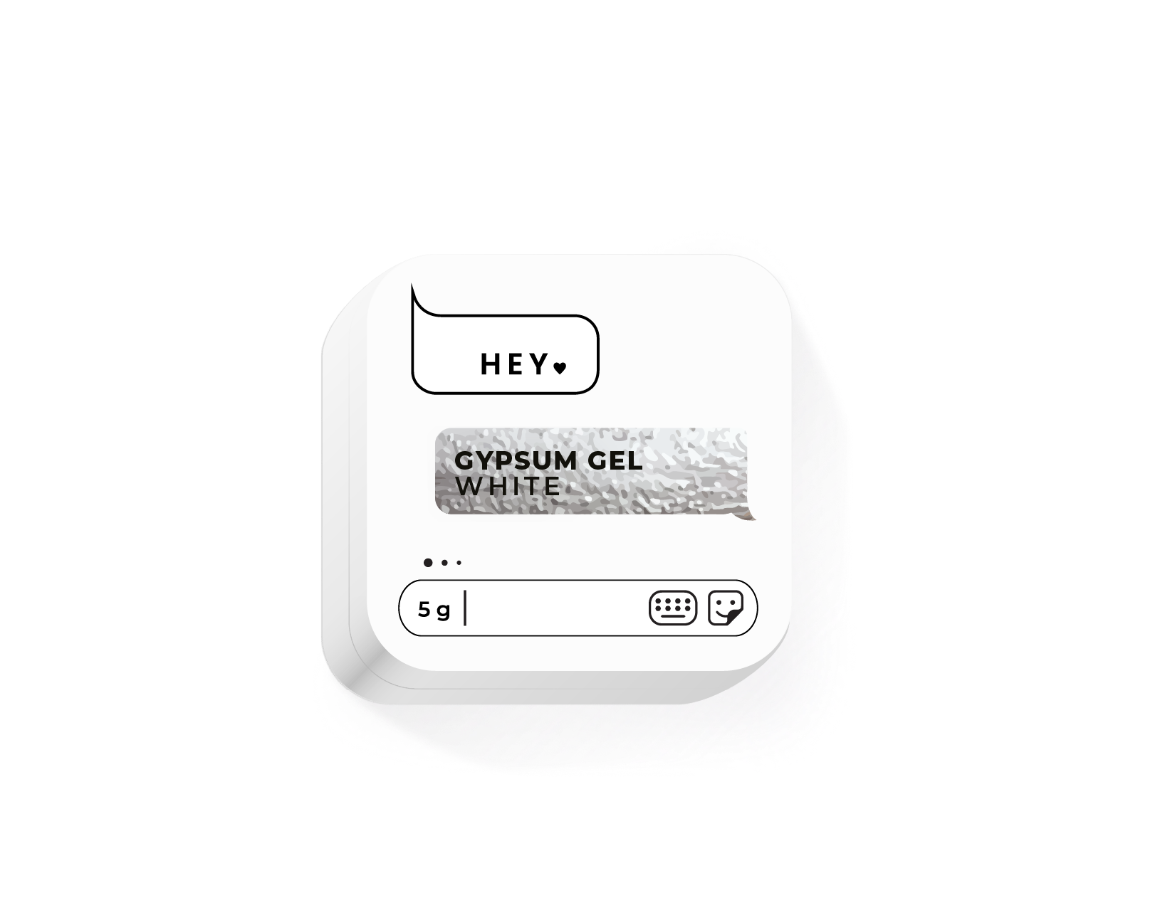 HEYLOVE | Gypsum Gel - White