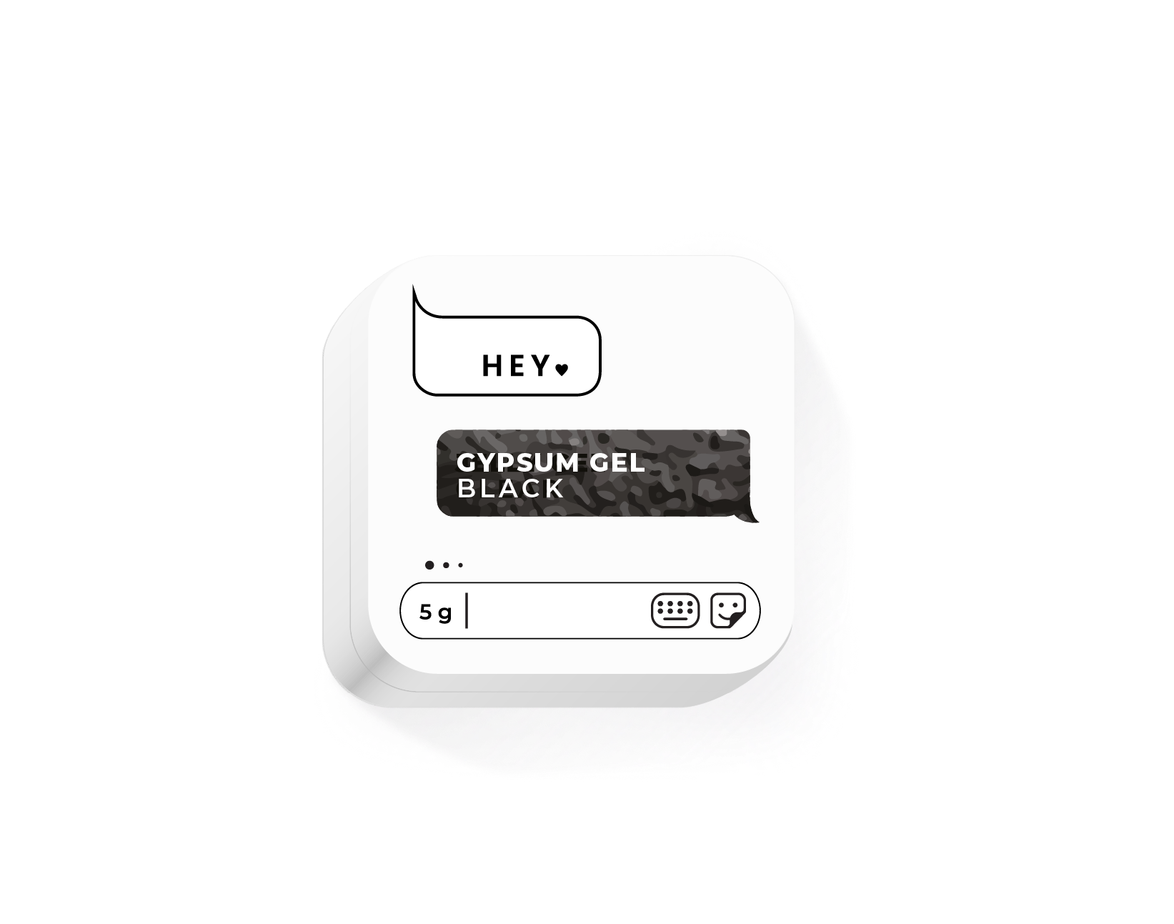 HEYLOVE | Gypsum Gel - Black
